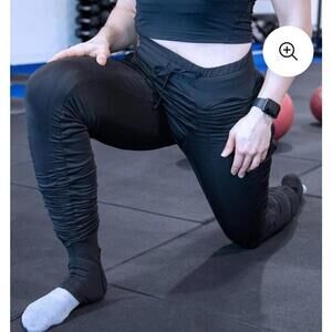 AGOGIE Women's +20 Built in Resistance Training Workout Pants Size M Black NEW#1